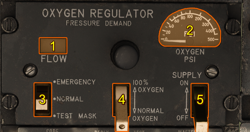 MD-1 Oxygen Regulator
