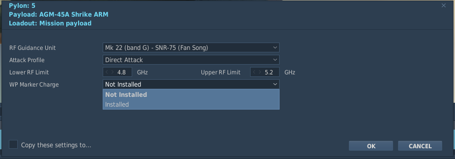 marker smoke option